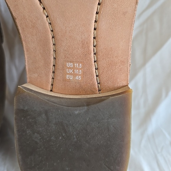 DKNY Men\'s Size 11.5 M John‎ Slip On Light Brown Leather Loafers Dress Shoes main image 10